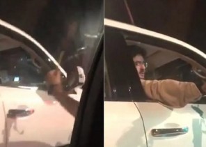 بالفيديو: شاب يقود سيارته بتهور ليلاحق الأمير “عبدالعزيز بن فهد” على الطريق .. شاهد: ردة فعله!