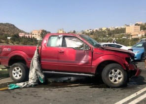 الهلال الأحمر السعودي بالباحة: وقوع حادث تصادم .. والكشف عن عدد المصابين