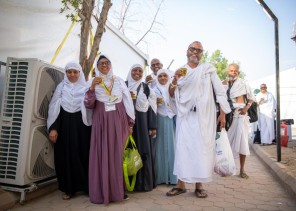 مطوفي الدول العربية تعلن عن تصعيد نصف مليون حاج بنجاح