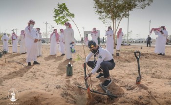 معالي رئيس جامعة حائل يرعى انطلاقة فعاليات (أسبوع البيئة) تحت شعار (نحمي بيئتنا لرفاه مجتمعنا)