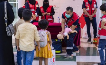 الهلال الأحمر بالجوف يحتفي باليوم العالمي للإسعافات الأولية