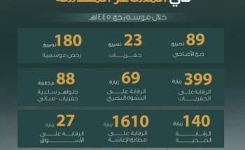 أمانة العاصمة المقدسة تساهم في نجاح الحج بأرقام غير مسبوقة في خدماتها المتعددة