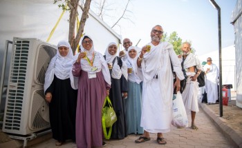 مطوفي الدول العربية تعلن عن تصعيد نصف مليون حاج بنجاح