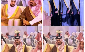 الشيخ محمد بن حسين هجنبي الشماخي شيخ قرى السلامة العليا يحتفل بزفاف حفيديه محمد وقاسم