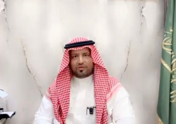 المحامي “نواف بن صويلح بن عواد الرشيدي” يوجه كلمه للإعلامي “صالح بن سليمان المظيبري” بمناسبة تكريم قبيلة بني رشيد له نظير جهوده الطيبة