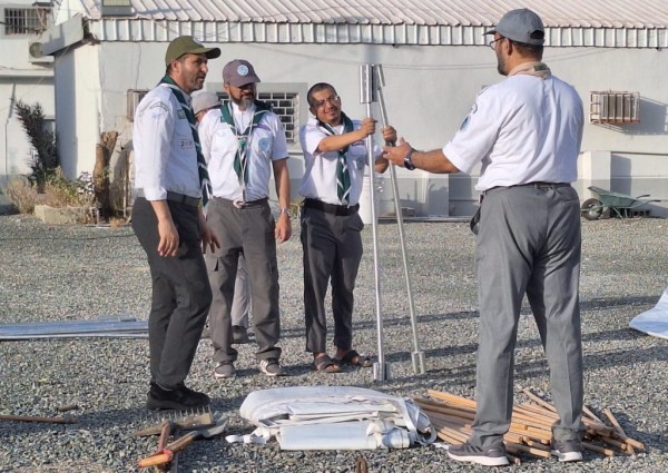 انطلاق المخيم الكشفي بمشاركة 32 متدرب بتعليم مكة