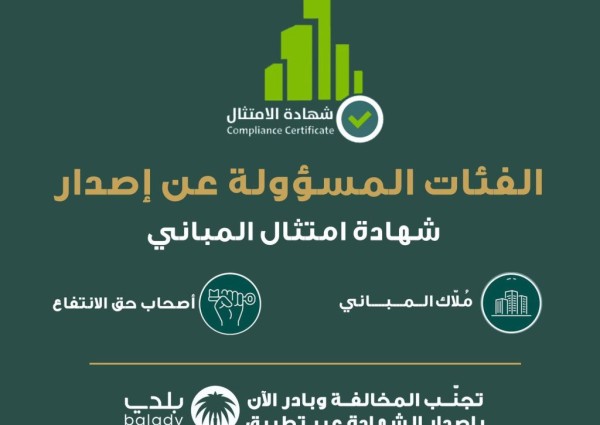 أمانة العاصمة المقدسة تصدر 185 شهادة امتثال و56 رخصة بناء خلال 10 أيام