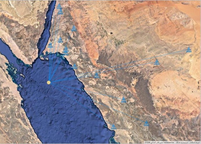 رصد هزة أرضية بقوة 4.72 درجة شمال البحر الأحمر