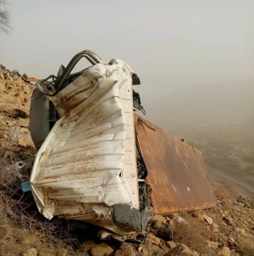 الهلال الأحمر بالباحة: وقوع حادثي إنقلاب يتسبب في وفيات وإصابات