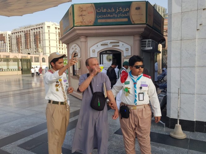 جمعية الكشافة العربية السعودية تستعرض خدماتها المتميزة في موسم الحج