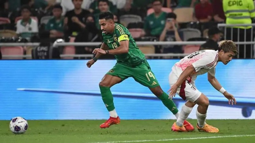 المنتخب السعودي يخسر  على ملعبه أمام اليابان في تصفيات كأس العالم