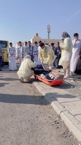 الصحة في جدة تشارك في سلسلة من الفرضيات المشتركة من قبل الدفاع المدني لتعزيز الجاهزية بالمحافظة